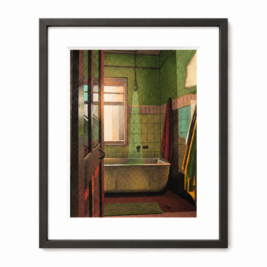 Dim Bathroom